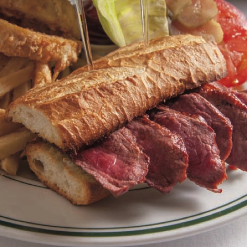 ステーキサンドウィッチ（ランチ限定）(ウルフギャング・ステーキハウス 六本木店)