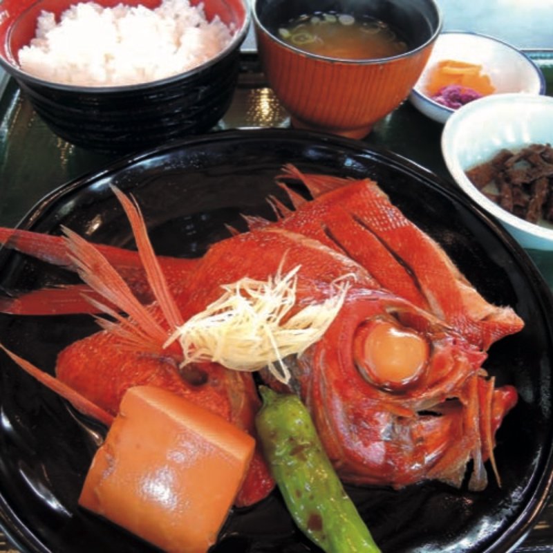 金目煮定食(網納屋)