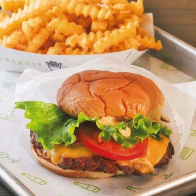 シャックバーガー シングル(シェイクシャック外苑いちょう並木店)
