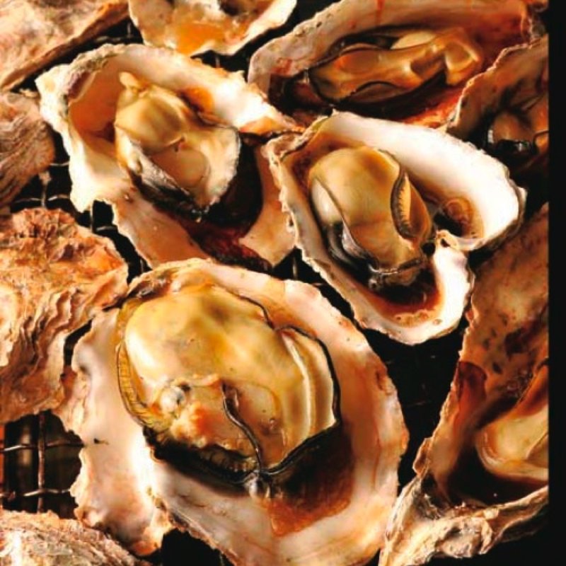 焼き牡蠣　4ピース(かき小屋 祐天寺 （【旧店名】かき小屋　ジャックポット）)