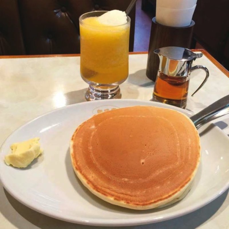 珈琲家特製ホットケーキ(2枚)(珈琲家 東上野店)