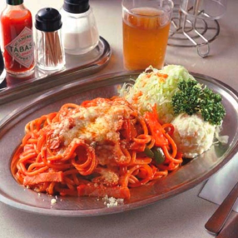 スパゲッティナポリタン (センターグリル)