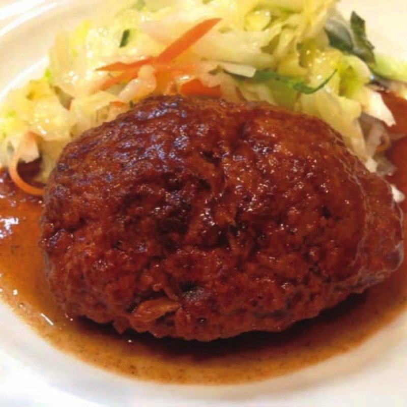 ハンバーグ（ライス付き） (洋食屋 大越)