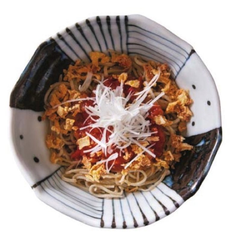 トマトそば(蕎楽亭 もがみ )