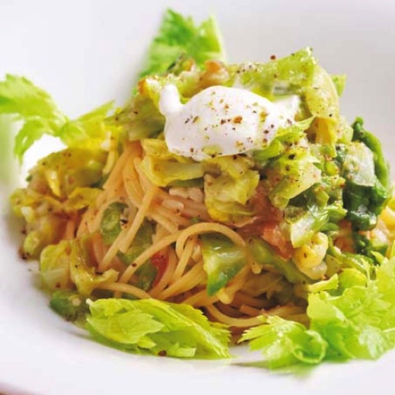 きゃべつ畑のスパゲッティ (クラッティーニ/Crattini)