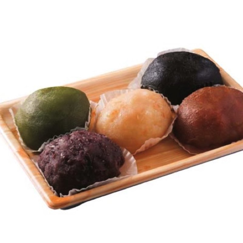 おはぎ 5色セット (甘味処いっぷく亭)