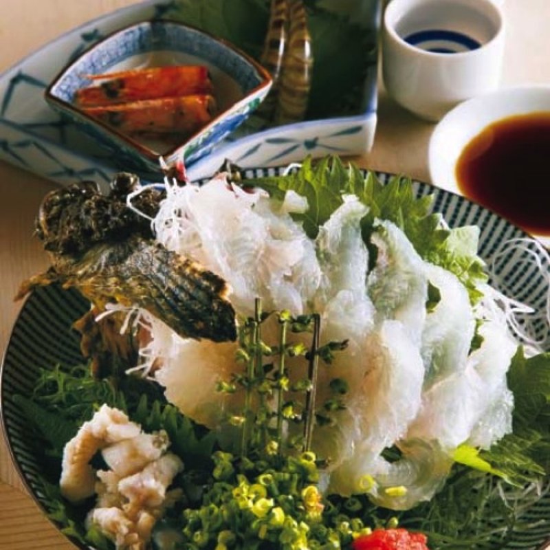 オコゼの活き造り(酒ト壽)