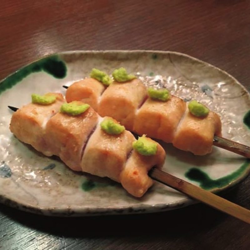 ささみ さび焼き（おまかせ5本コース）(YAKITORI 葵)