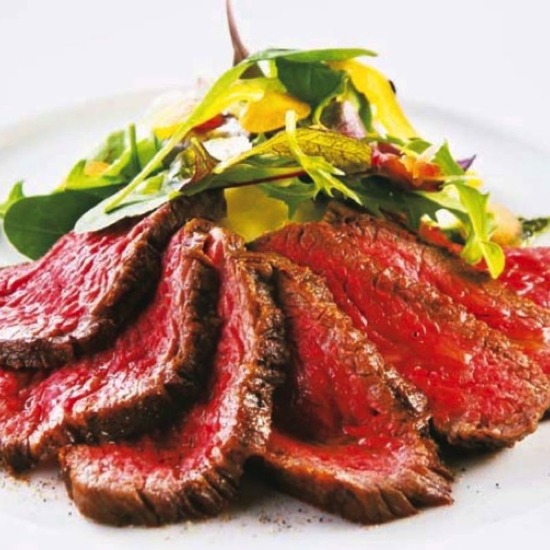 クツベラ（和牛希少部位）のロースト (ラ ボッテガイア)