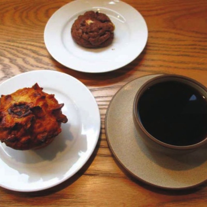 キャラメルバナナ＆マフィン (cafe634)