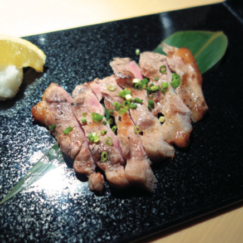 コースの1品（糠漬け豚肩ロースの炙り）(KURARA 神田 （クララ）)