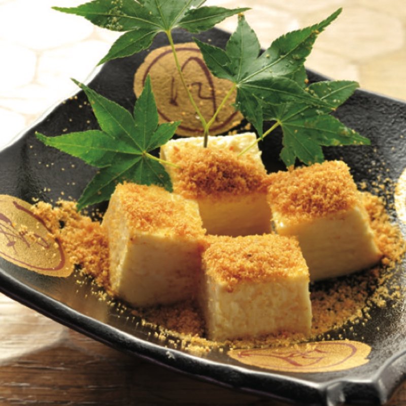 とうもろこしのムースからすみがけ(十番右京)