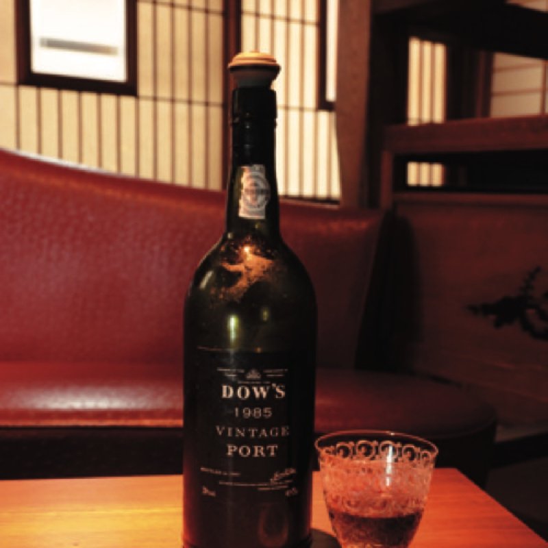 DOW’S 1985  VINTAGE PORT グラス(BARすがはら 渋谷本館)