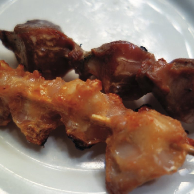 大山 砂肝,大山 ナンコツ(やきとりテツ)