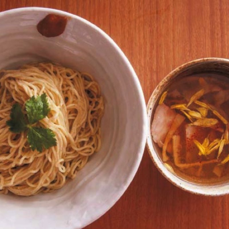 鯛塩つけ麺 ～みぞれ仕立て～（中盛）(鯛塩そば 灯花 曙橋本店)