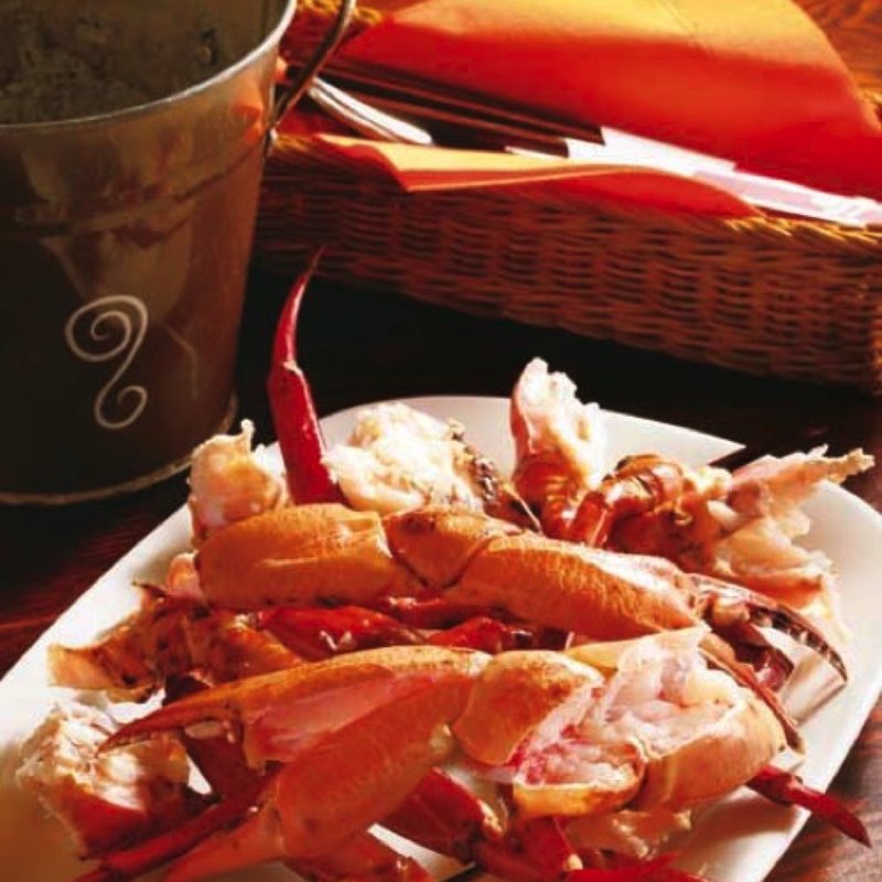 カニのセクション盛り(ペスカードス)