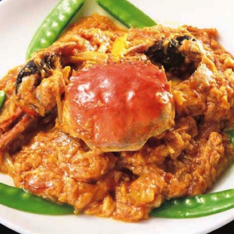 上海蟹 香味炒め(六鳳居)