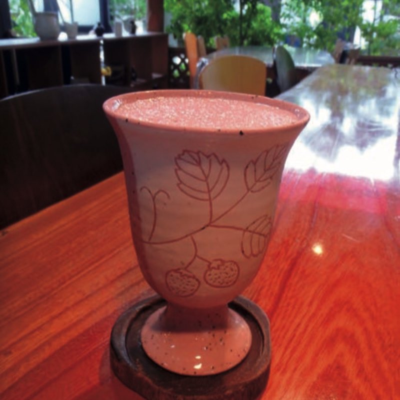 とちおとめミルクジュース(ほっとるーむ けやき )