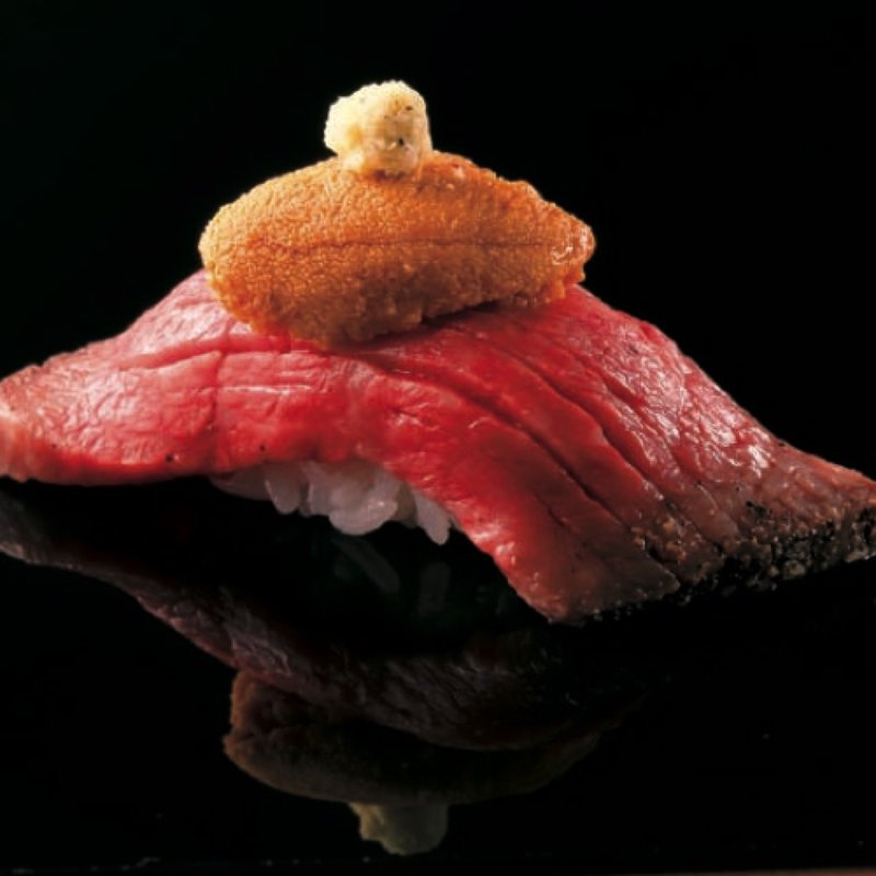 A5ザブトンとウニ(すし  松玄  恵比寿)