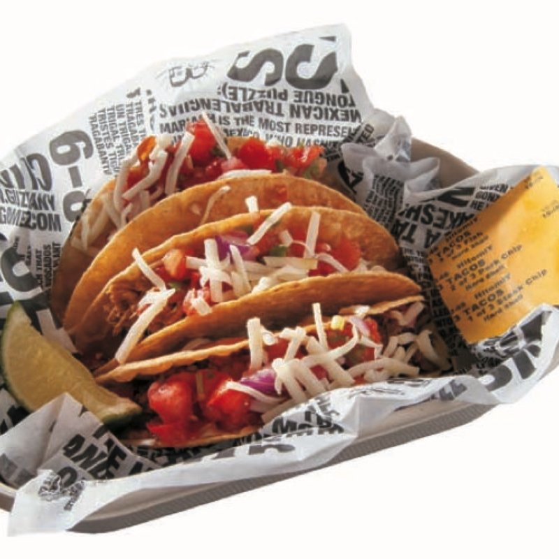 ハードシェルタコス（スパイシービーフステーキ・スパイシーポーク・フィッシュ）(Guzman y Gomez - Laforet Harajuku)