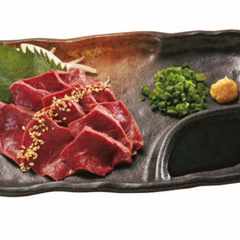 黒毛和牛ハツ刺し(京もつ鍋 亀八)