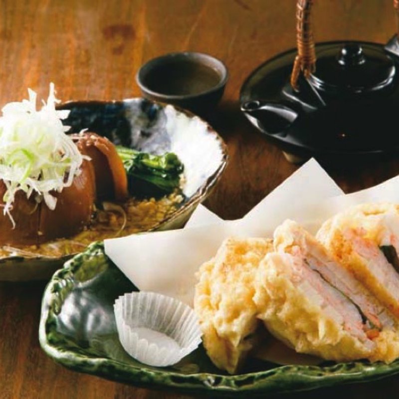 極上　れんこんと海老のはさみ揚げ(れんこん)