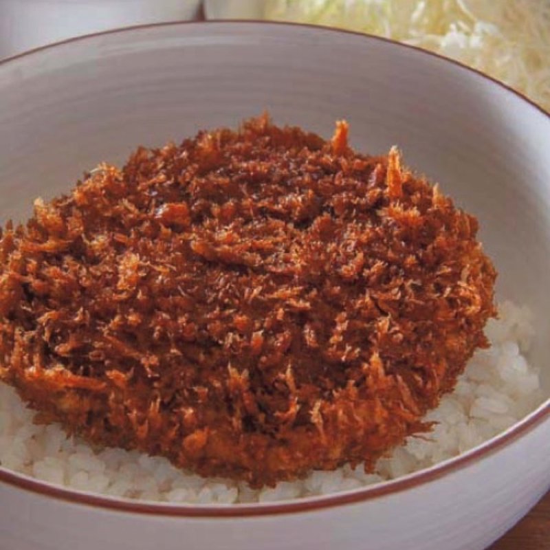 じゃぶ漬けメンチカツ丼（特製正油ダレ）(メンチケン)