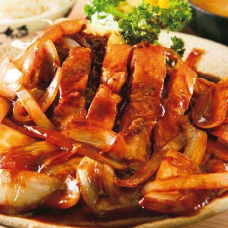 ポークソテー定食(とんかつ 丸八 支店)