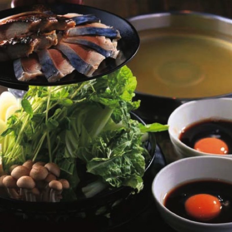 とろさば すき焼き鍋(とろさば料理専門店 SABAR 新橋銀座口店)