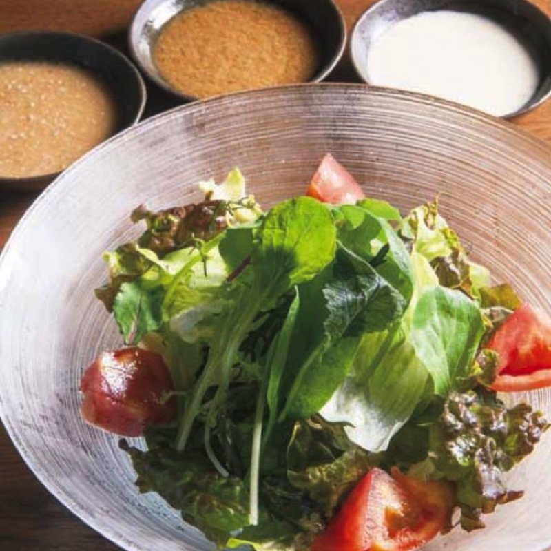 森崎農園の10種野菜のサラダ(神戸びいどろ )