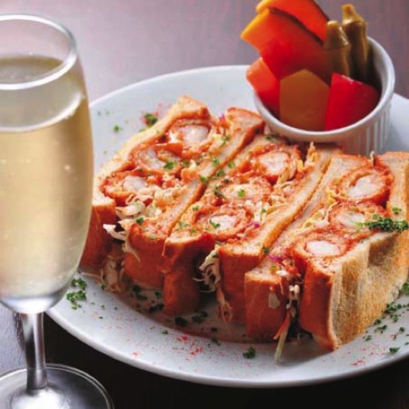 エビフライサンド(洋食バル ウルトラ )