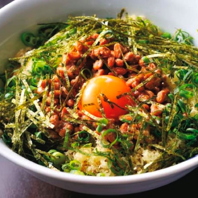 納豆蕎麦(石臼挽き手打蕎麦 蒼凛)