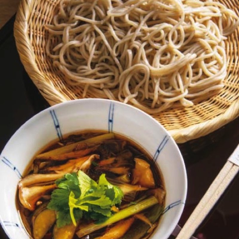 精進煮かけそば(蕎麦きり はるきや)