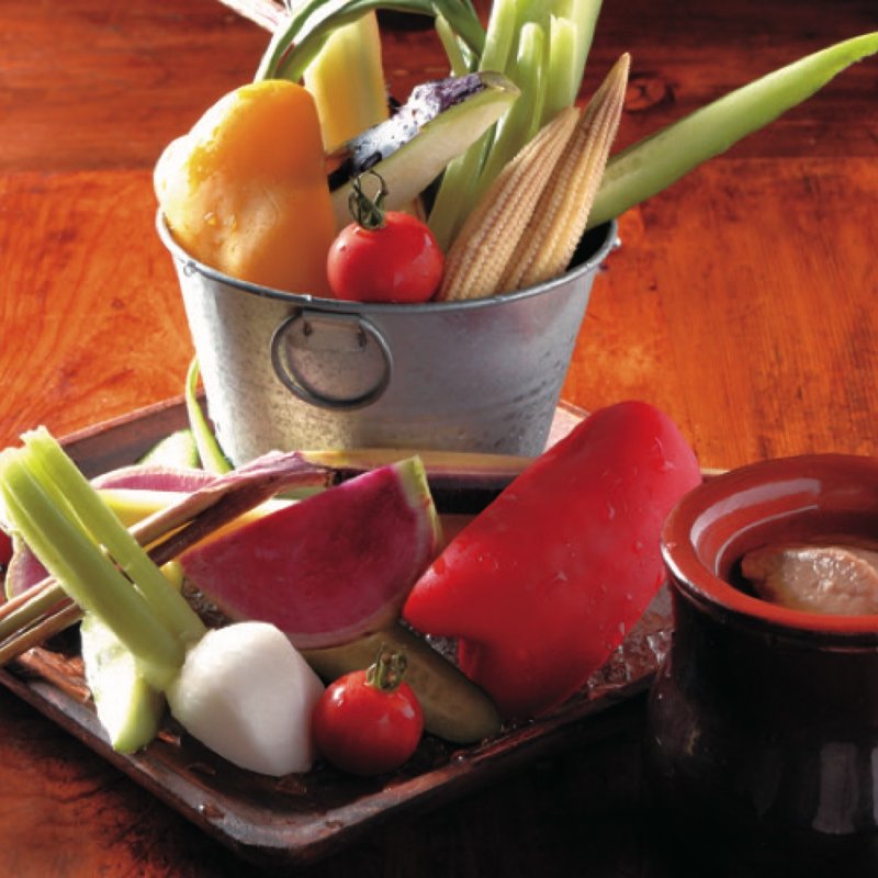 産直野菜 バーニャカウダ　ラージ(bob's ribs)