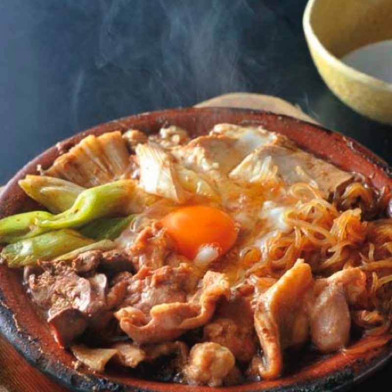 鳥鍋玉子入り(茅場町 鳥徳)