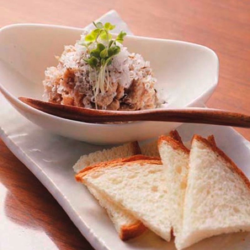 鶏と鴨のリエット(やきとり阿部)