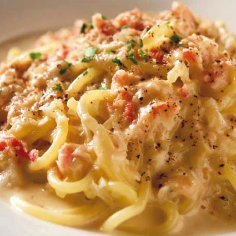 ズワイガニのカニミソクリームパスタ(クラブハウス エニ)