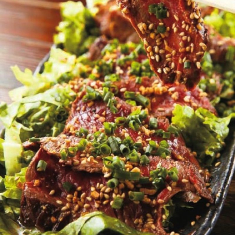 和牛たたき ポン酢かけ(ちゃんこ芝松)