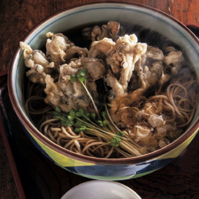 舞茸天そば(泰明庵)