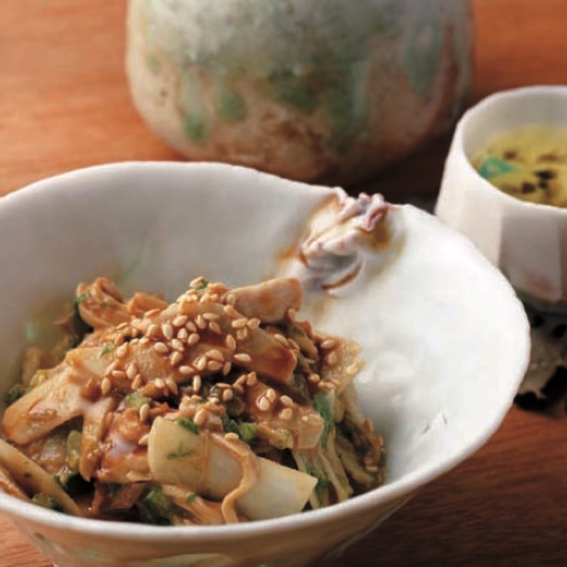 カブとささみの胡麻和え（※コースより）(ら すとらあだ)