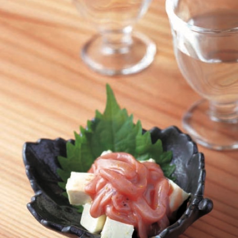 塩辛と クリームチーズ(浜町 かねこ)