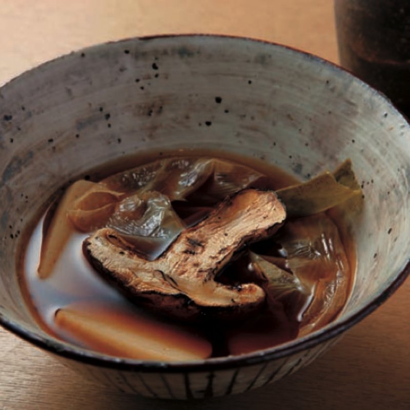 松茸おかめ吸い(築地　文化人)