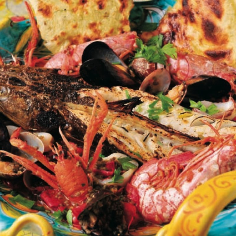 カッソーラ コン フレーグラ ネーラ（2人前）(タランテッラ ダ ルイジ)