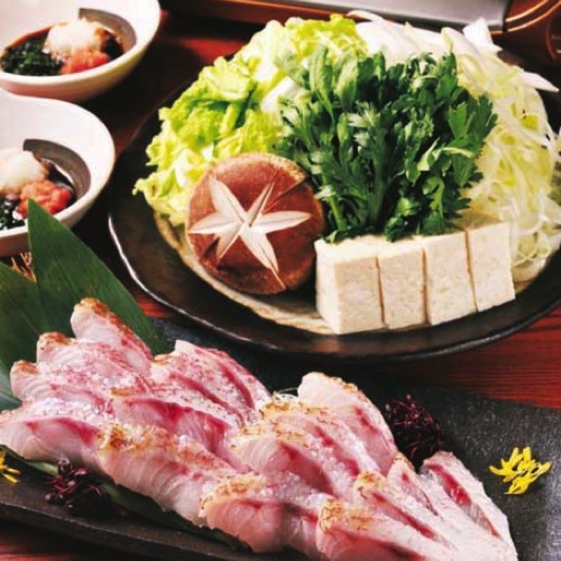 のどぐろしゃぶしゃぶ1人前(和cuisine Agg )