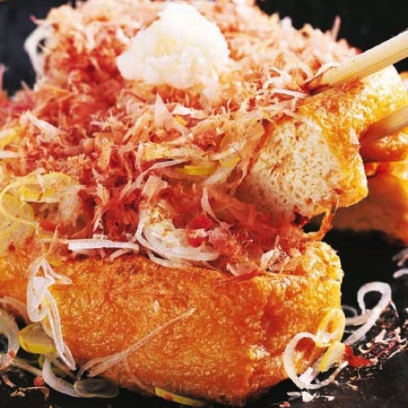 竹田の油揚げ(越前若狭 鯖街道 （エチゼンワカサ サバカイドウ）)