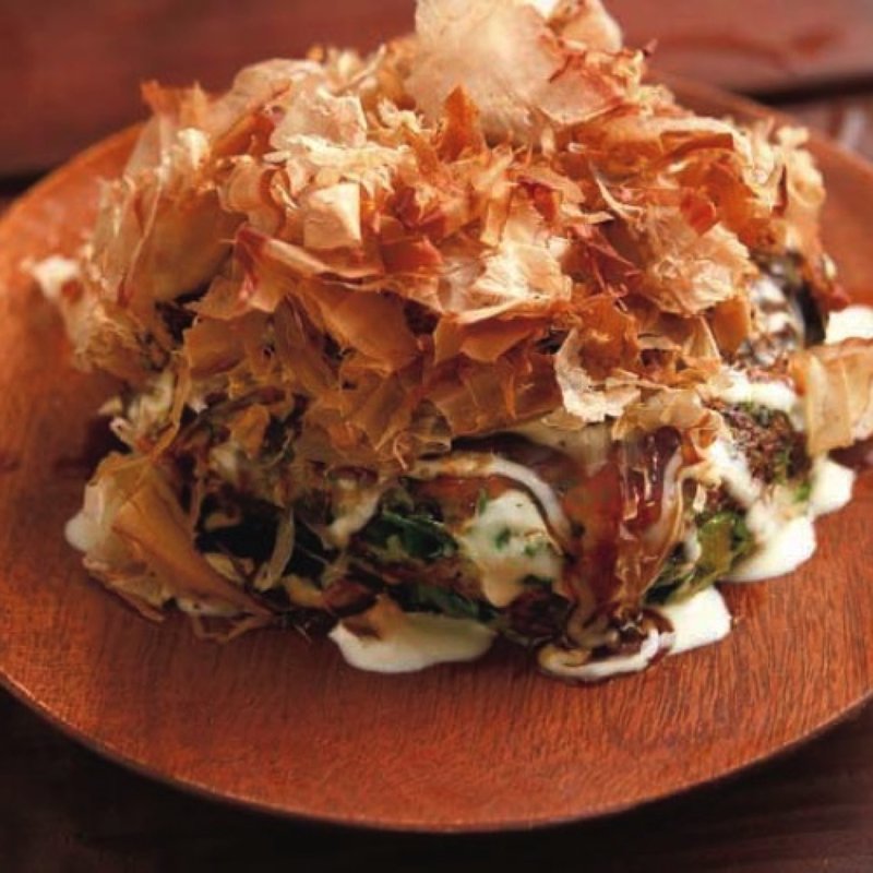 ケールお好み焼き(STAND BY FARM)