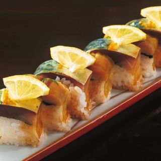 〆サバ棒寿司(いわ瀬)