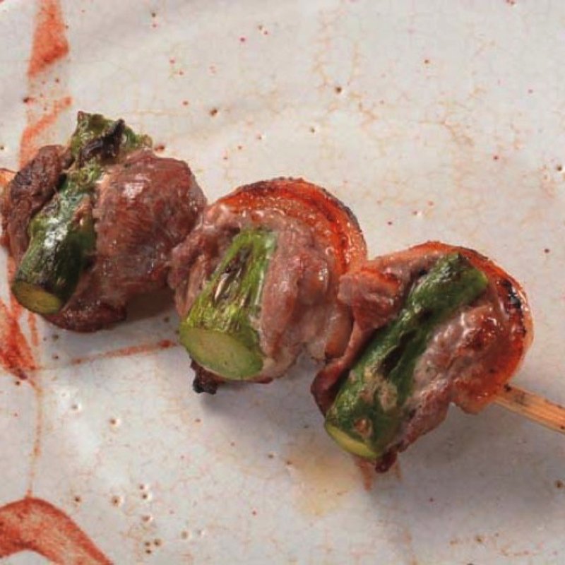 アスパラ巻(銀座 焼鳥 武ちゃん)