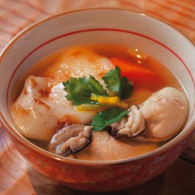 牡蠣雑煮(中目黒 牡蠣入レ時 )