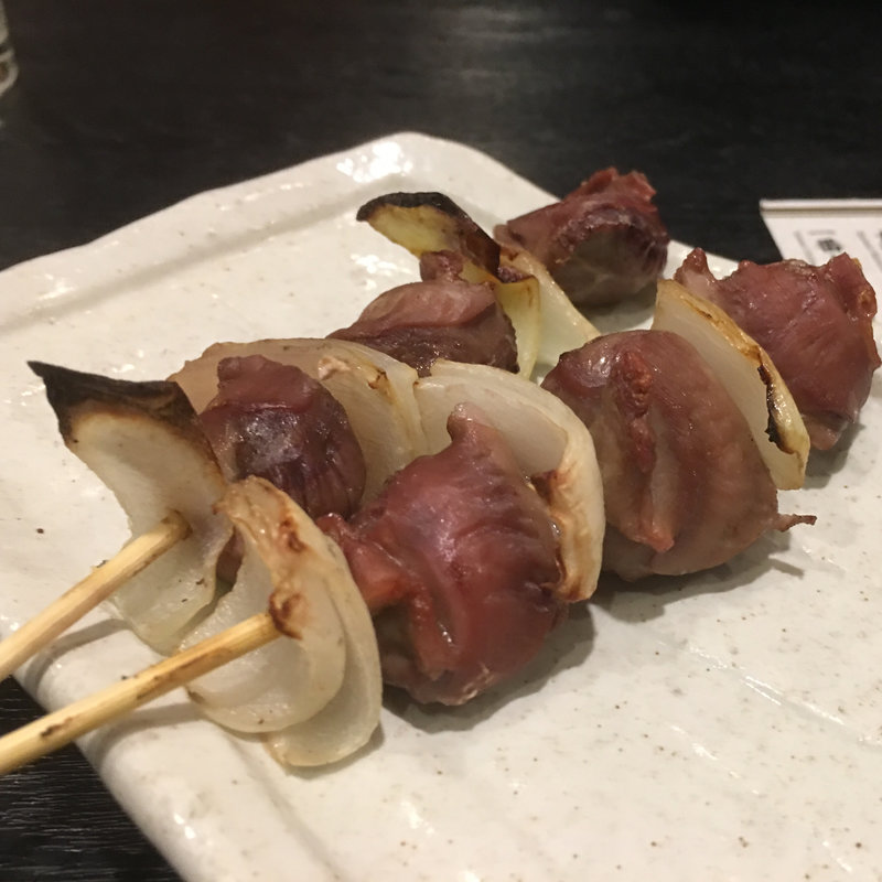 砂ズリ串(博多一番どり 居食家あらい 空港東店 )